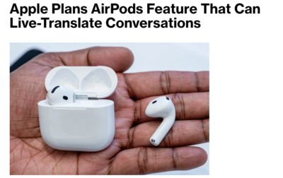 翻譯徹底失業(yè)!蘋果AirPods耳機將能實時翻譯,不會英語也能與老外對噴